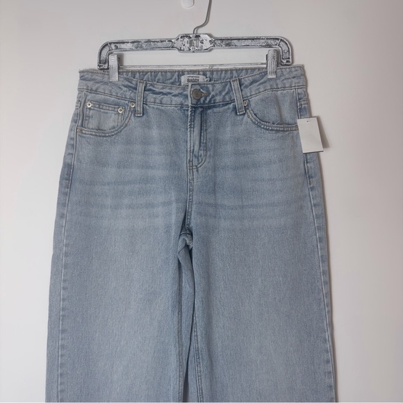 Refuge Light Blue Flare & Wide Leg Jeans - Picture 2 of 7